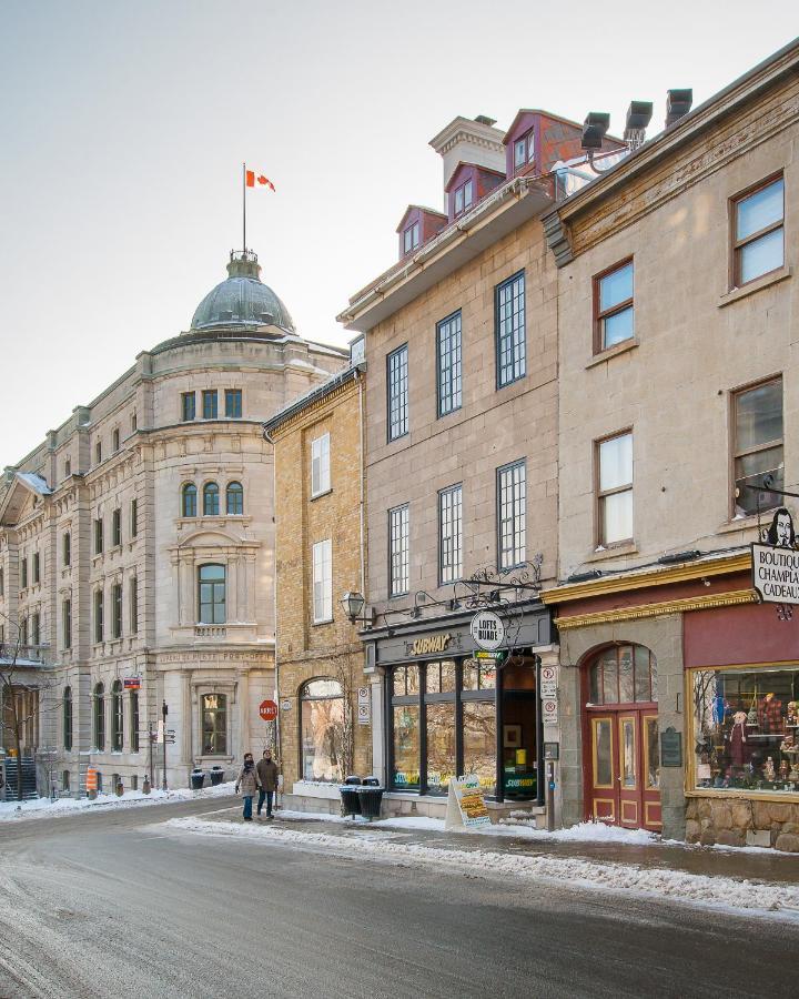 Апартаменты Les Lofts De Buade - Par Les Lofts Vieux-Quebec (Adults Only) Экстерьер фото